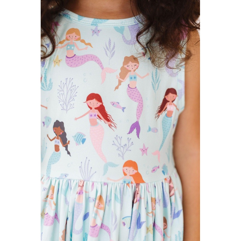 Happy as a Clam Tank Twirl Dress