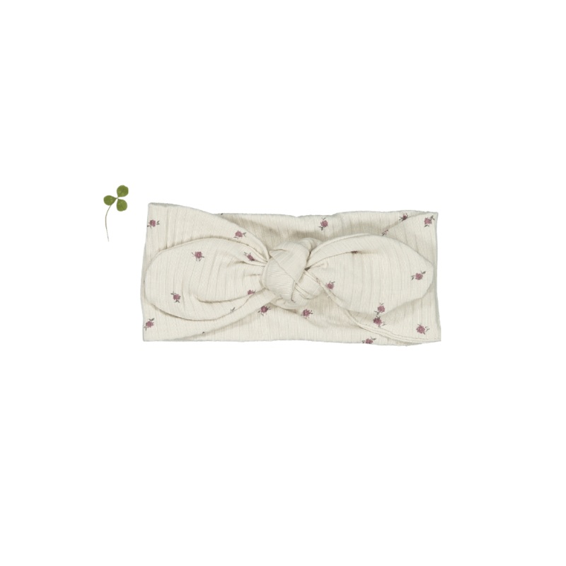The Printed Headband – Rosa Pink