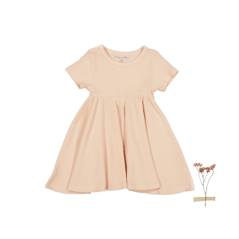 The Short Sleeve Dress – Powder
