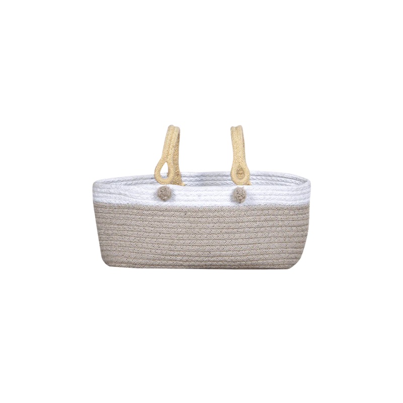 BASKET MARIA|10 x 25 x 12 cm|Grey