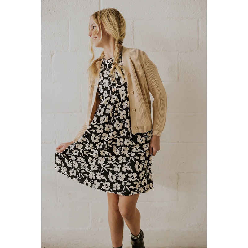 Forever Young Ruffle Sleeve Dress