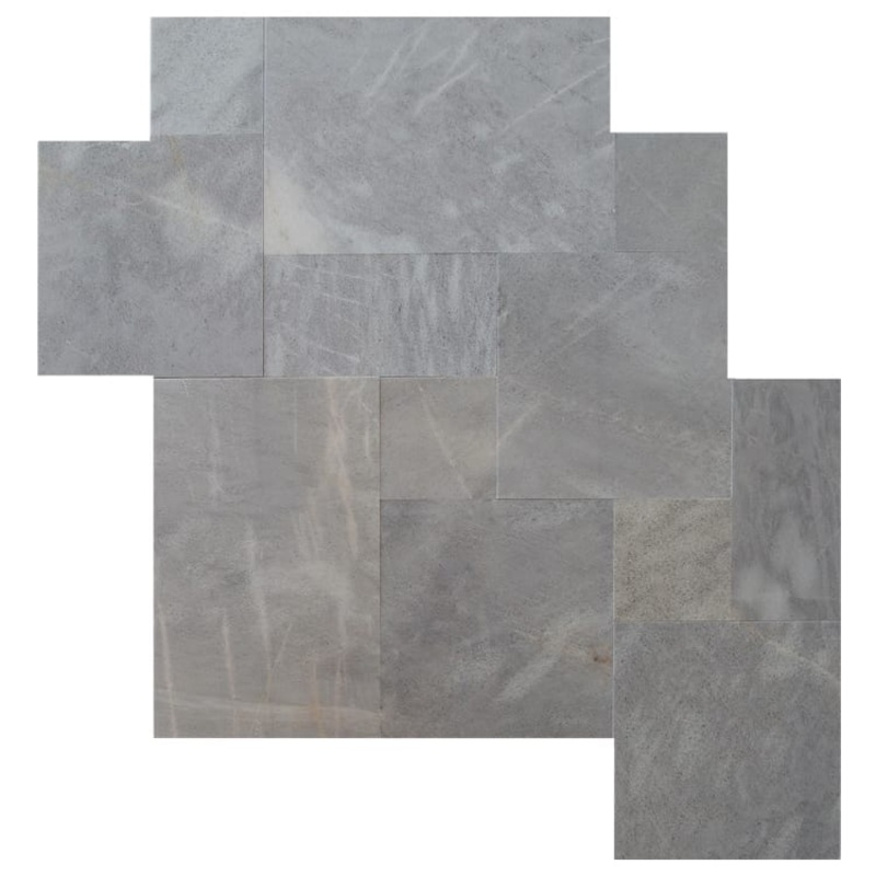 Fume Gray Versailles Marble Pattern Floor and Wall Tile – Livfloors Collection