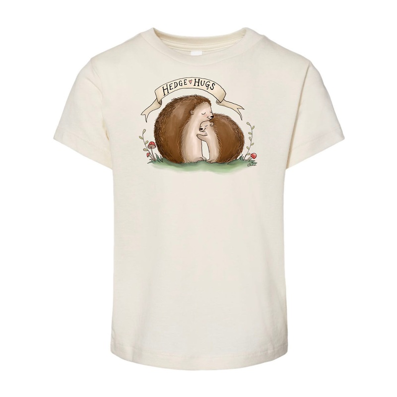 Hedge Hugs – Natural [Children’s Tee]