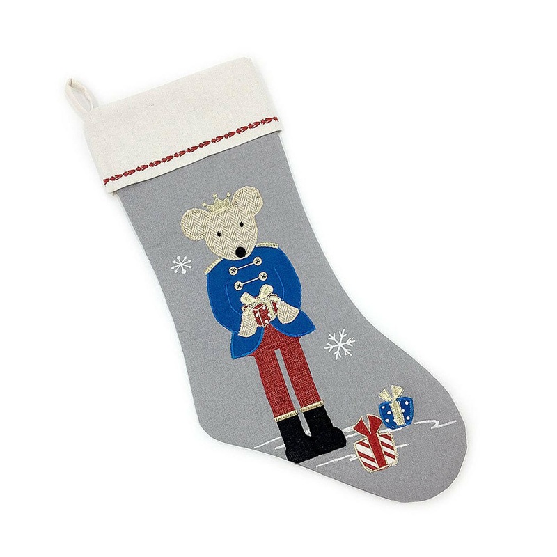 King Mouse Nutcracker Themed Chistmas Stocking