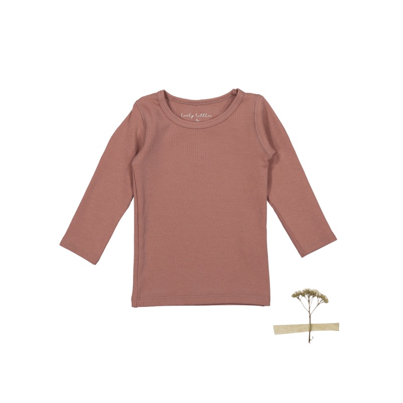 The Long Sleeve Tee – Rosewood