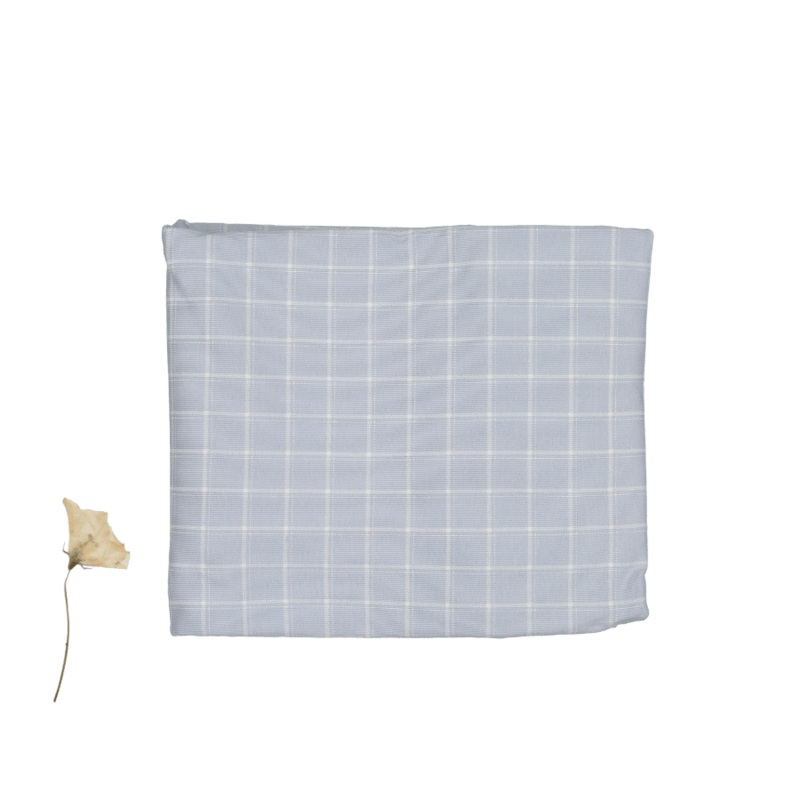The Printed Blanket – Blue Grid