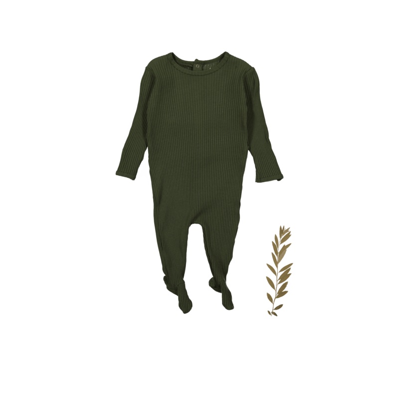 The Romper – Moss|0m|3m|6m|9m|12m|18m|24m|00m