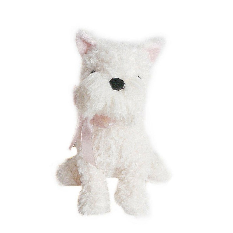 ‘Wes’ Cream Westie Dog Plush Toy