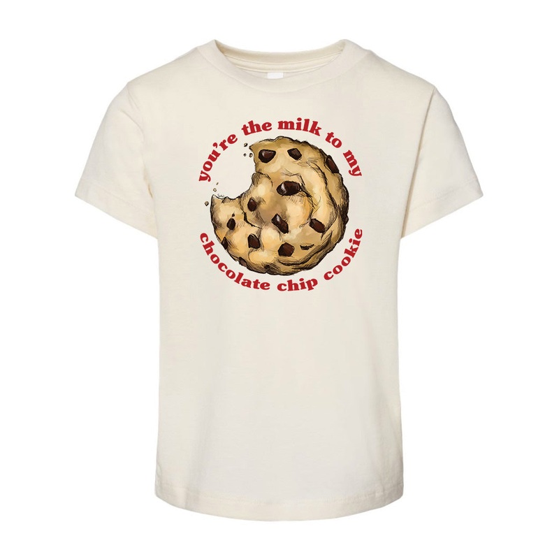 You’re the Chocolate Milk to my Chocolate Chip Cookie  – Natural [Children’s Tee]