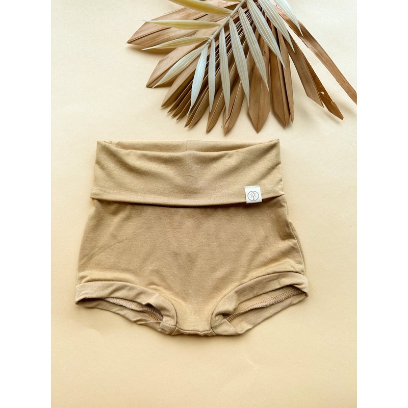 4T, 5T | Fold Over Bloomers | Goldenrod | Bamboo