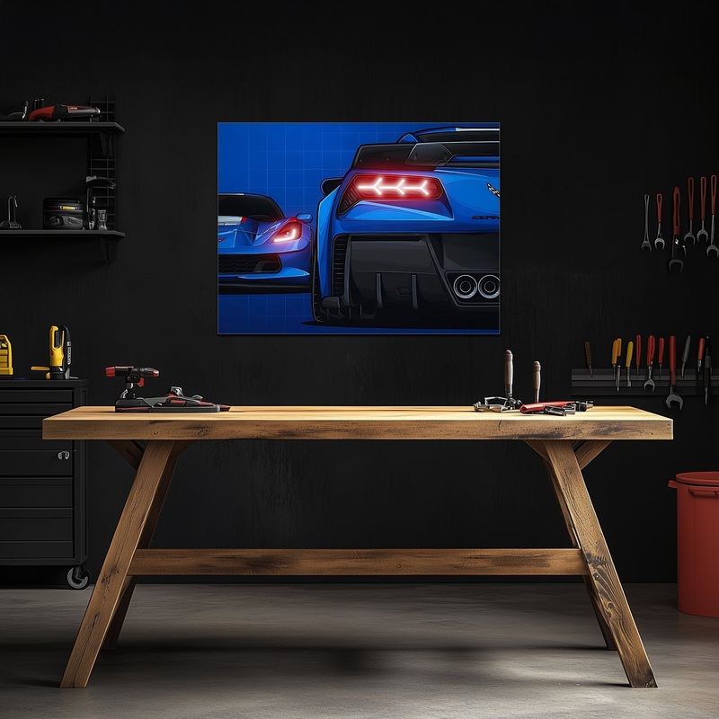 Car light up sign, Car neon light sign, Car wall art lighted, Car led wall decor, Car led sign, Garage neon sign, Neon painting art For Man – UvCar35