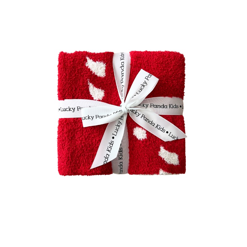 Fuzzy Blanket | Candy Cane