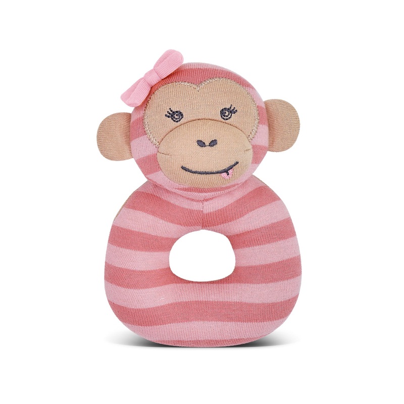 Maggie Monkey – Teething Rattle