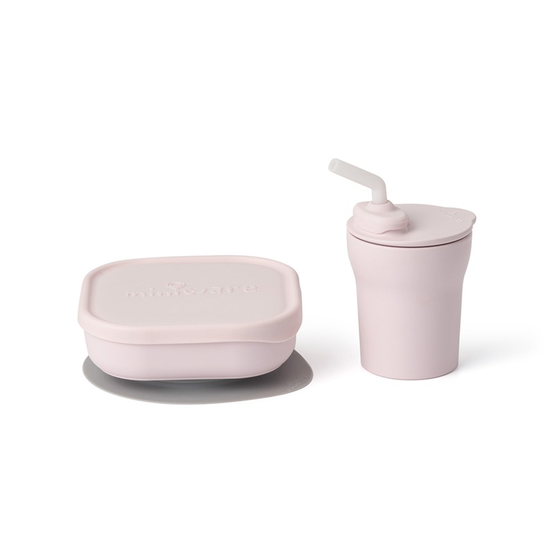 Sip & Snack: All Stages Cup and Bowl Set – Cotton Candy