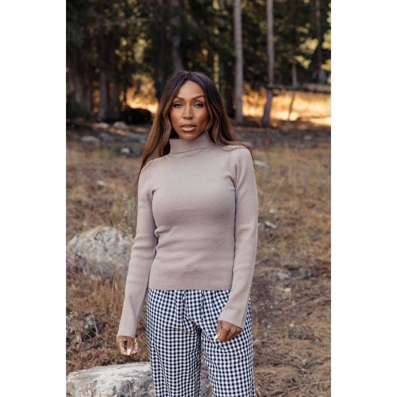 Starry Eyed Turtleneck Sweater