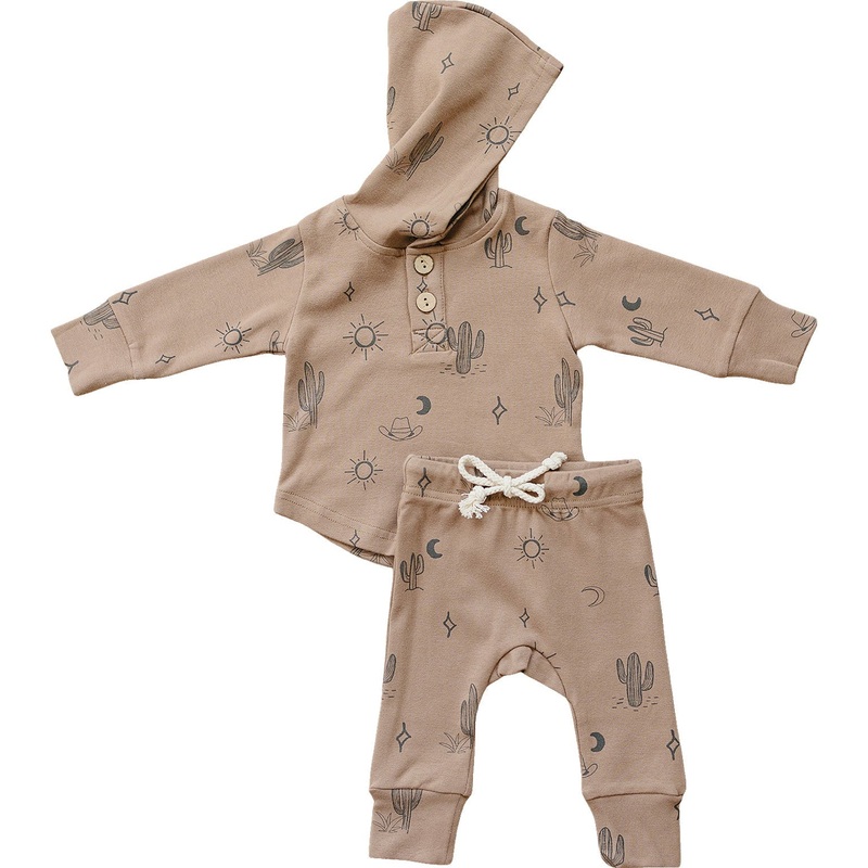 Western Hooded Set|0-3|3-6|6-12|18|2T|3T|4T|5T