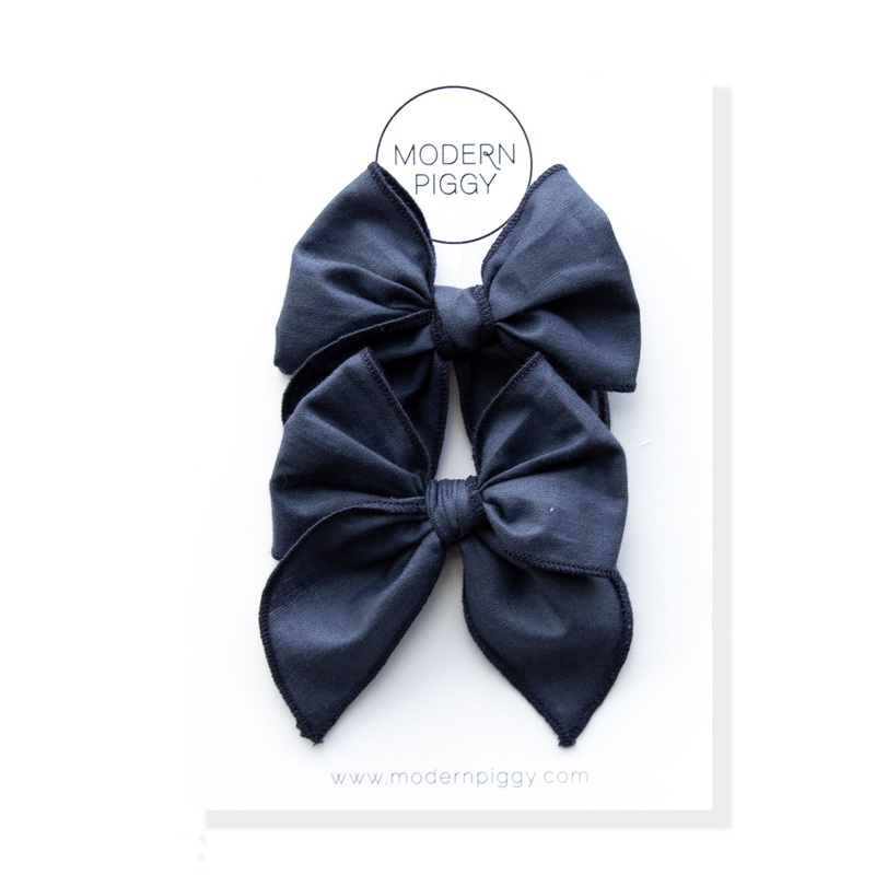 Blueberry | Pigtail Set – Petite Party Bow