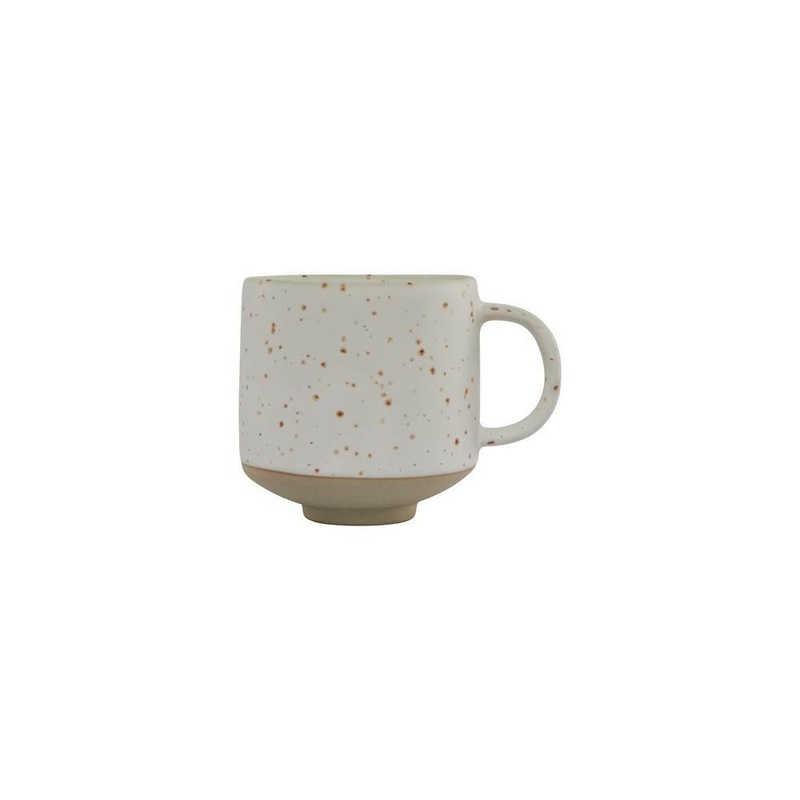 Hagi Cup – White / Light Brown