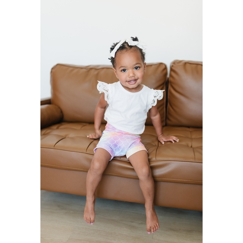 Pastel Mermaid Shorties (Matching)