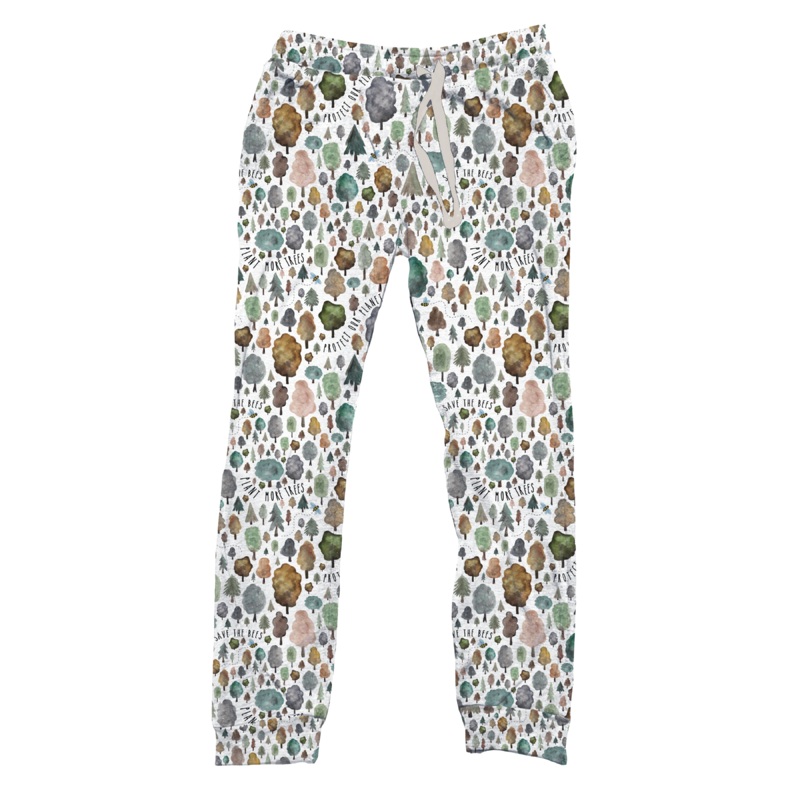 Save The Trees Adult Jogger Pajama Pants