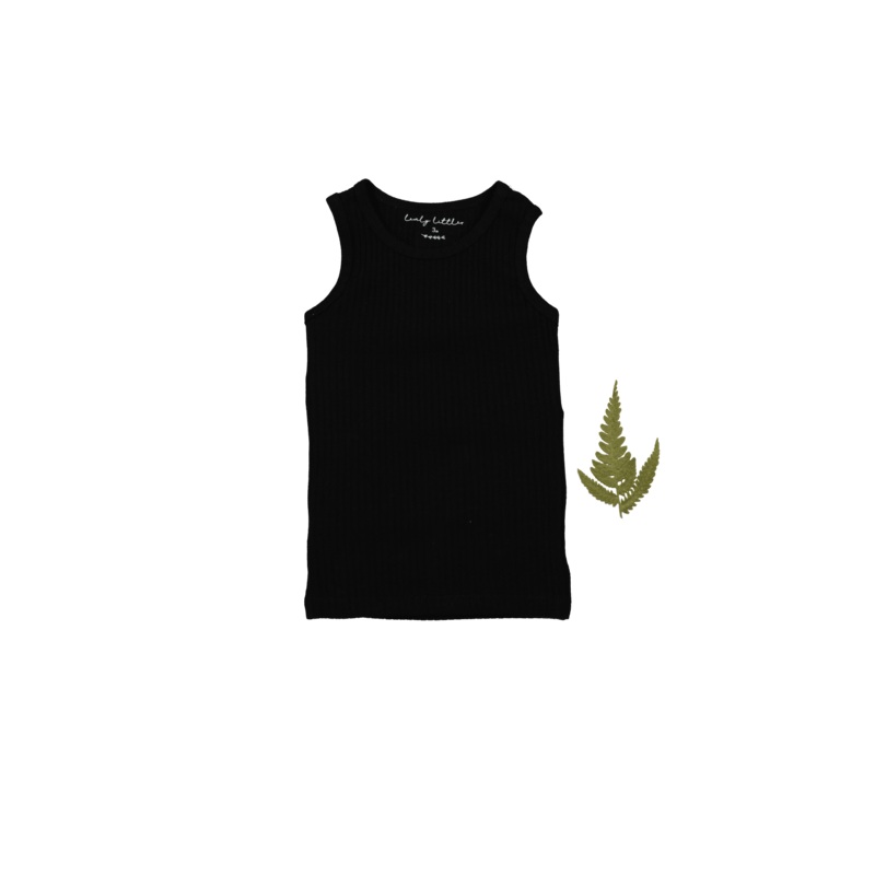 The Tank – Black Ribbed|3m|6m|12m|18m|24m|36m|4y