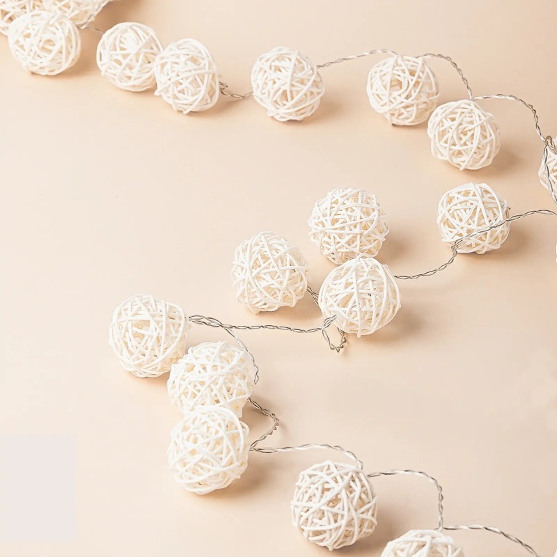 Tiny Land Rattan string lights