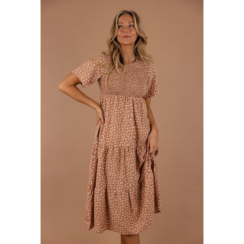 Too Sweet Smocked Dress|Peru|S|M|L