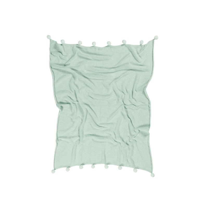 BABY BLANKET BUBBLY MINT|Mint|100 x 120 cm