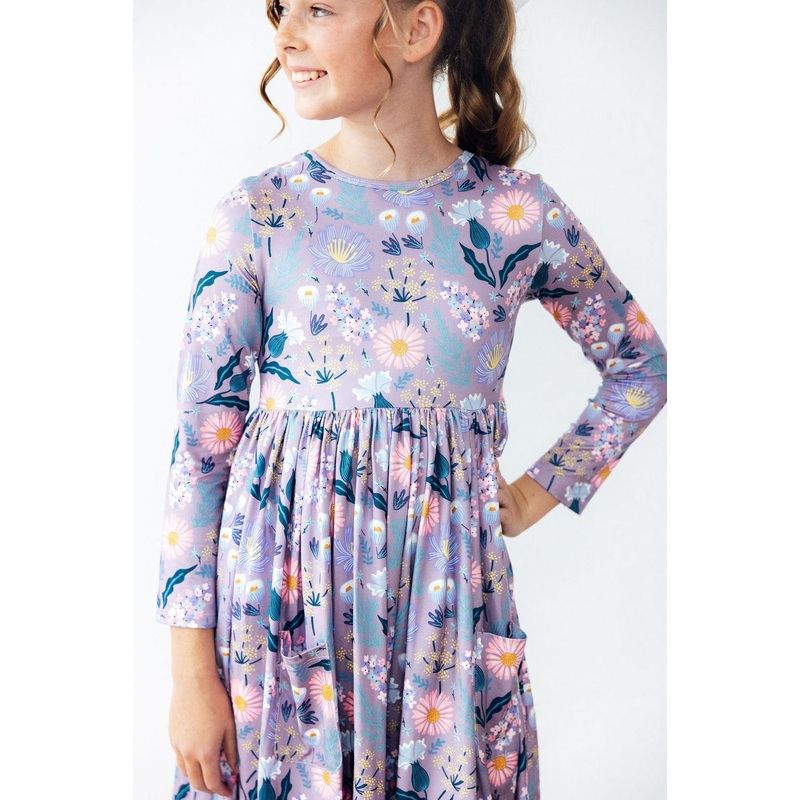 Honeysuckle L/S Pocket Twirl Dress