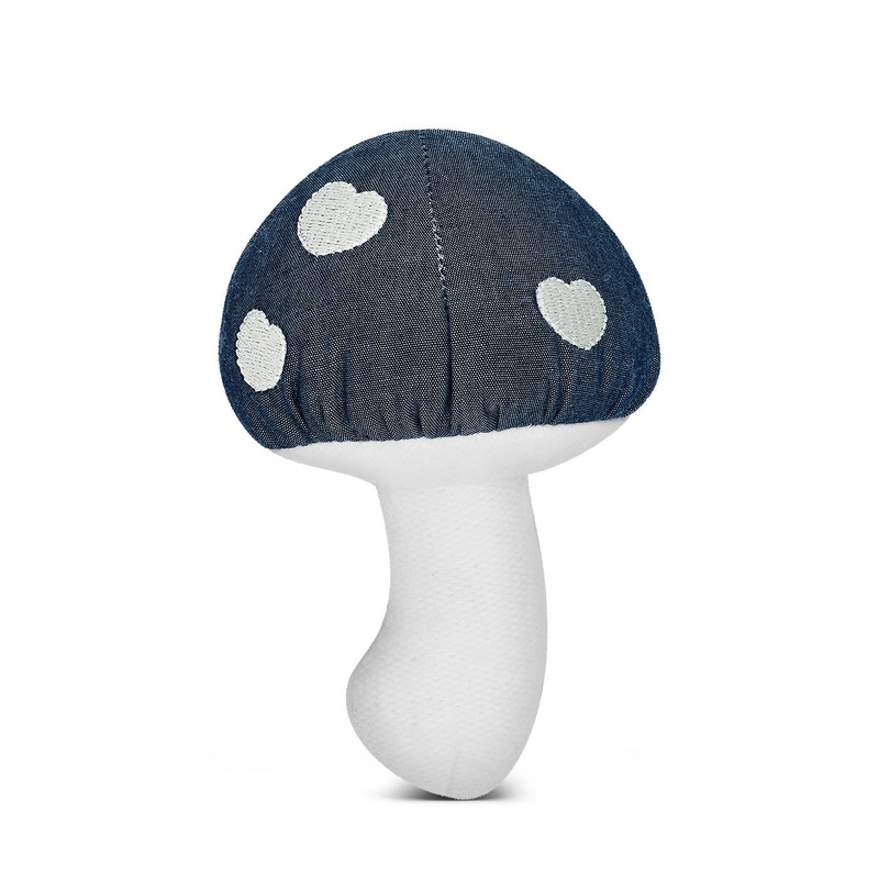 Mushroom Rattle – Chambray|Chambray