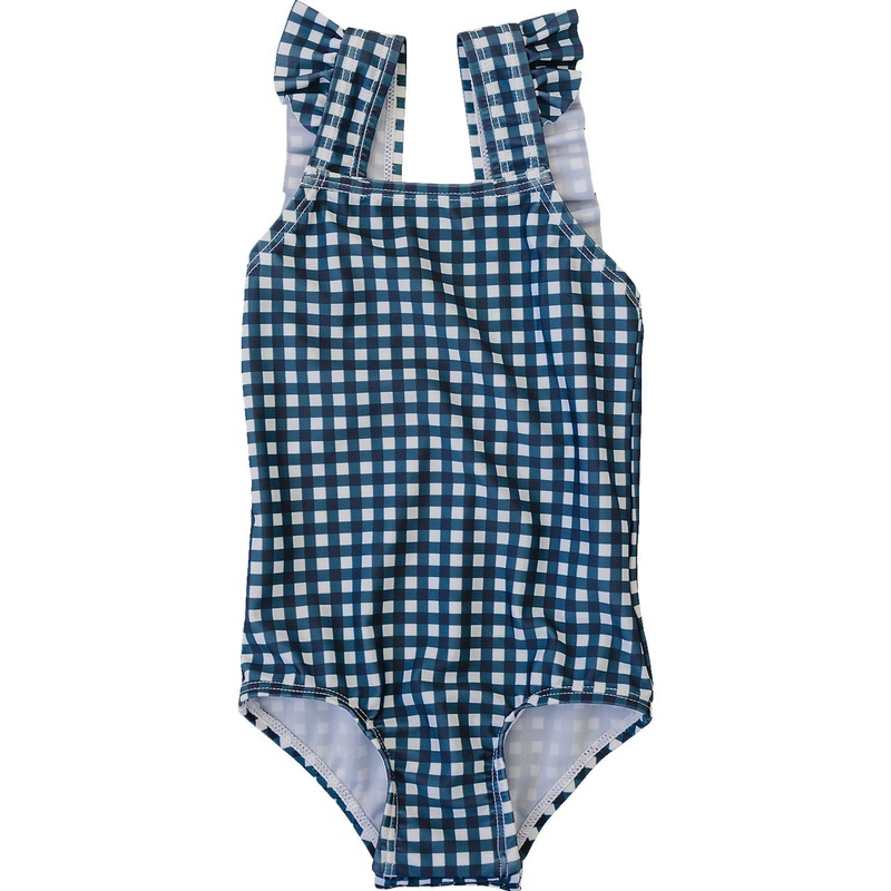 Navy Gingham One-Piece|0-3|3-6|6-12|12-18|2T|3T|4T|5T|6Y