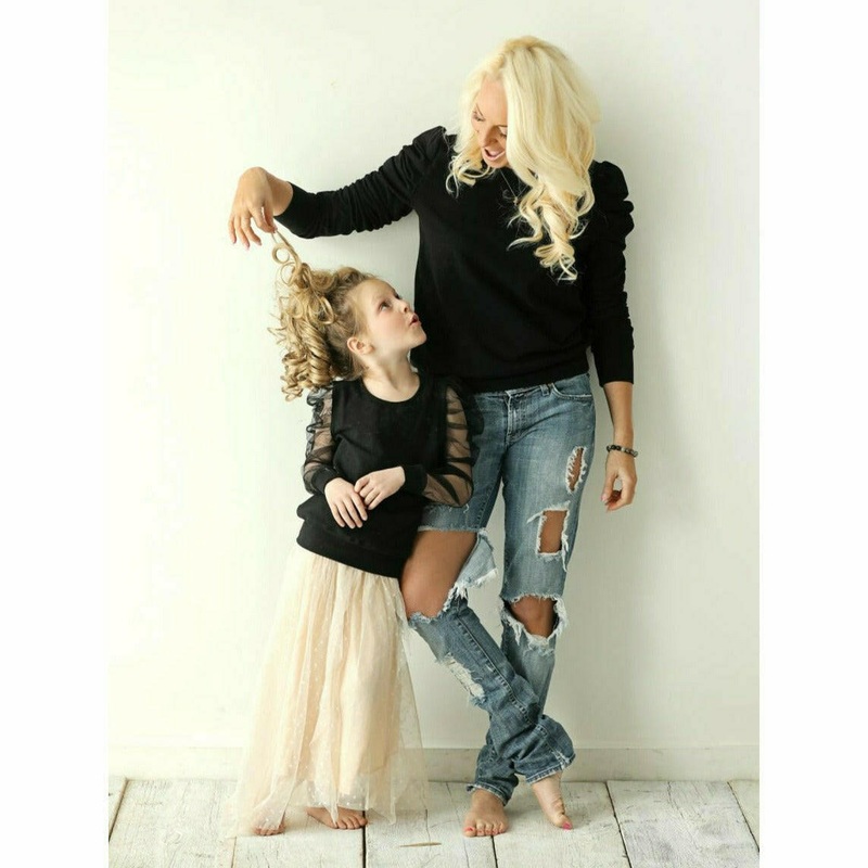 Organic Jolie Top Black Adult|S|M|L|Black