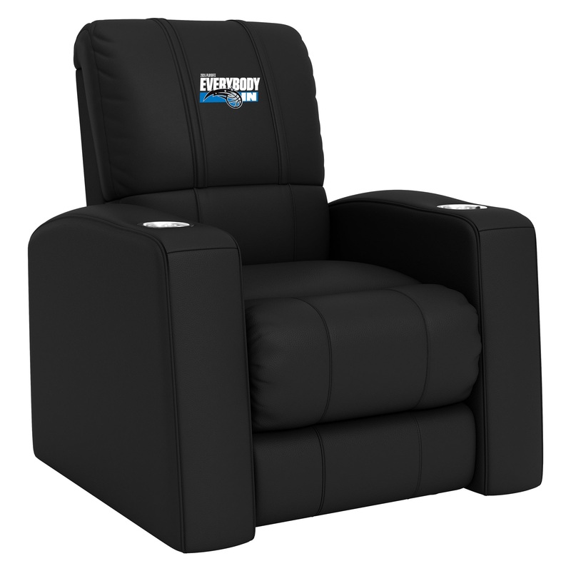 Relax Home Theater Recliner with Orlando Magic 2024 Playoffs Logo