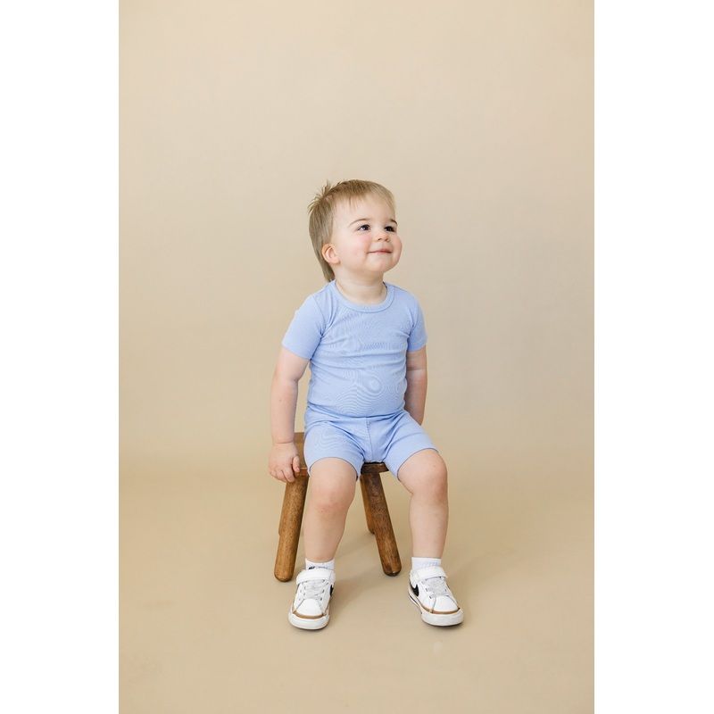 Solid Ribbed Bamboo 2pc Pajamas – more colors