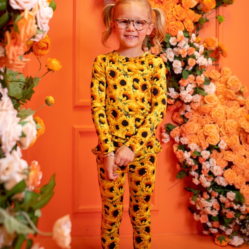 Sunflowers PJ Set|XS(2/3)|S(4/5)|M(6/7)|L(8/9)|XL(10/11)