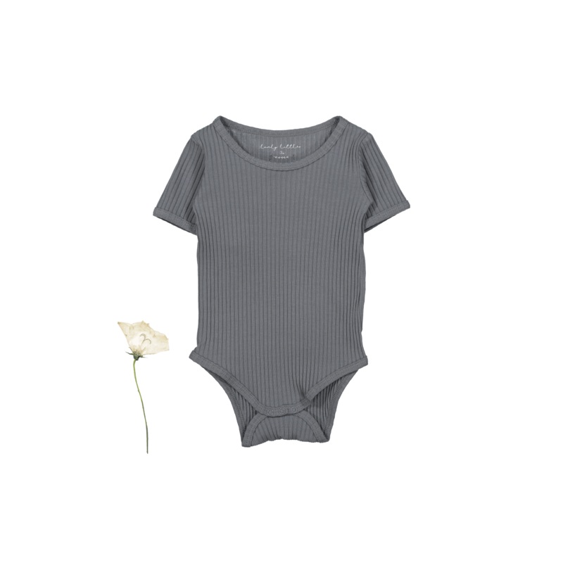 The Short Sleeve Onesie – Slate