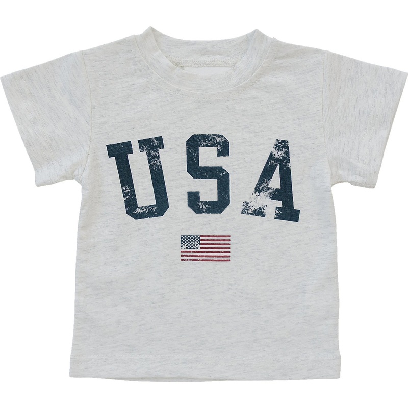 USA Tee|0-3|3-6|6-12|18|2T|3T|4T|5T|6Y|7Y|8Y|9Y|10Y