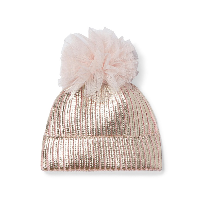 Belamie Beanie – Shirley Pink|O/S|Shirley Pink Metallic