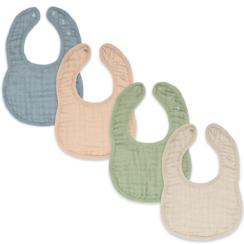 Muslin Bibs by Comfy Cubs – Multicolor