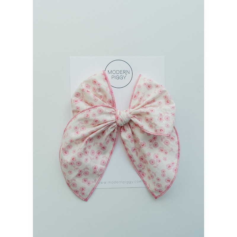 Pink Daisy | Party Bow