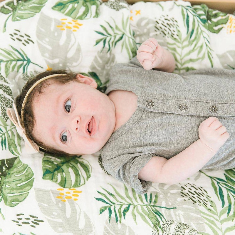 Rainforest Classic Muslin Changing Pad Cover