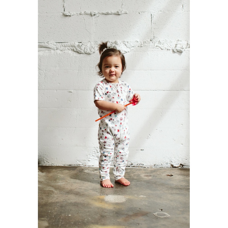 S/S ZIPPER ONEPIECE | CELEBRATION