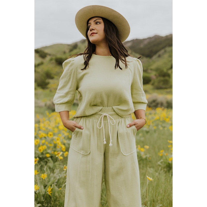 SALT Nadaline Textured Linen Set