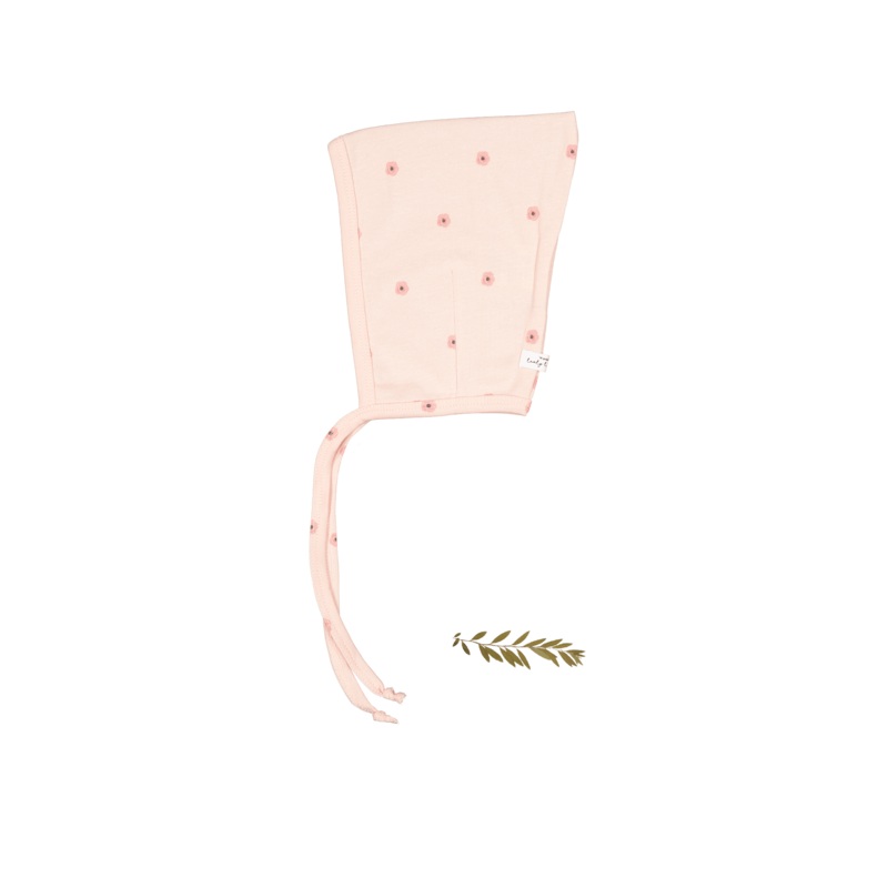 The Printed Pixie Bonnet – Rose Flower