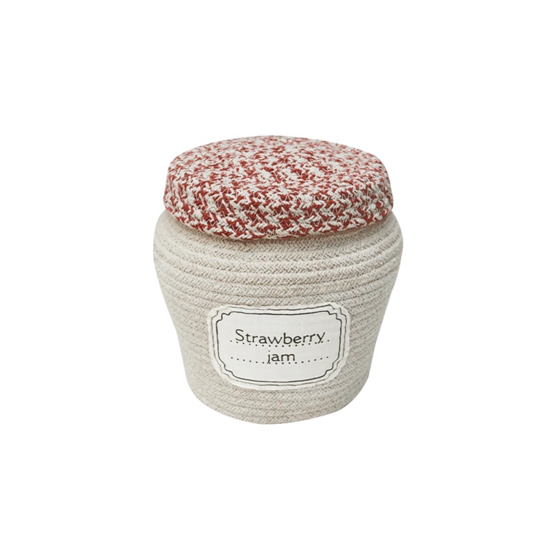 BASKET JAM JAR| 20 x 23 cm|Natural-Terracota