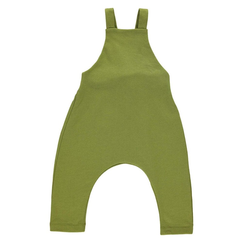 Long Dungarees – Leaf|1-2yr|3-6m|6-12m
