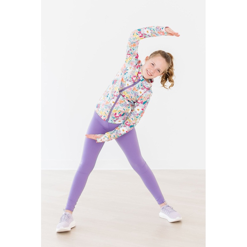 Playful Purple Active Legging|2T|3T|4T|5/6|7/8|9/10|11/12