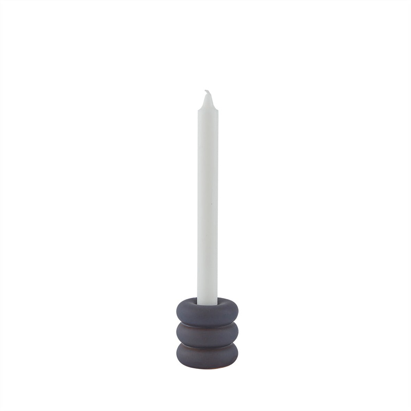 Savi Ceramic Candleholder – High