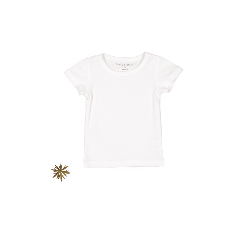 The Short Sleeve Tee – White|3m|6m|12m|18m|24m|36m|4y|6y|8y