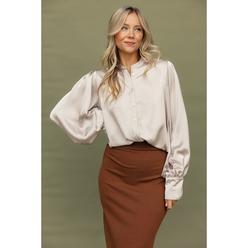 We Were In Love Button Blouse|OldLace|S|M|L